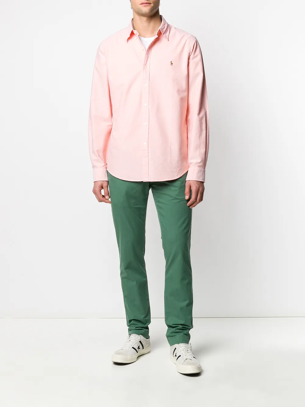 Брюки чинос Bedford POLO RALPH LAUREN, зеленый — фото 2