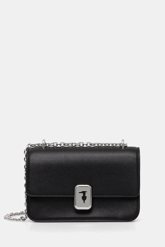 

Кожаная сумка Trussardi, черный