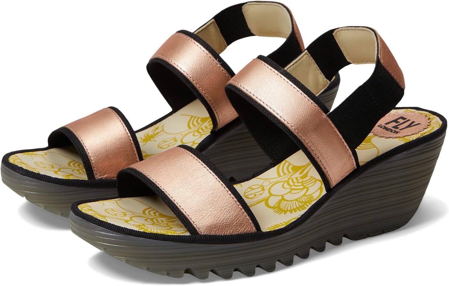 

Босоножки YACO416FLY FLY LONDON, цвет Blush Gold Idra