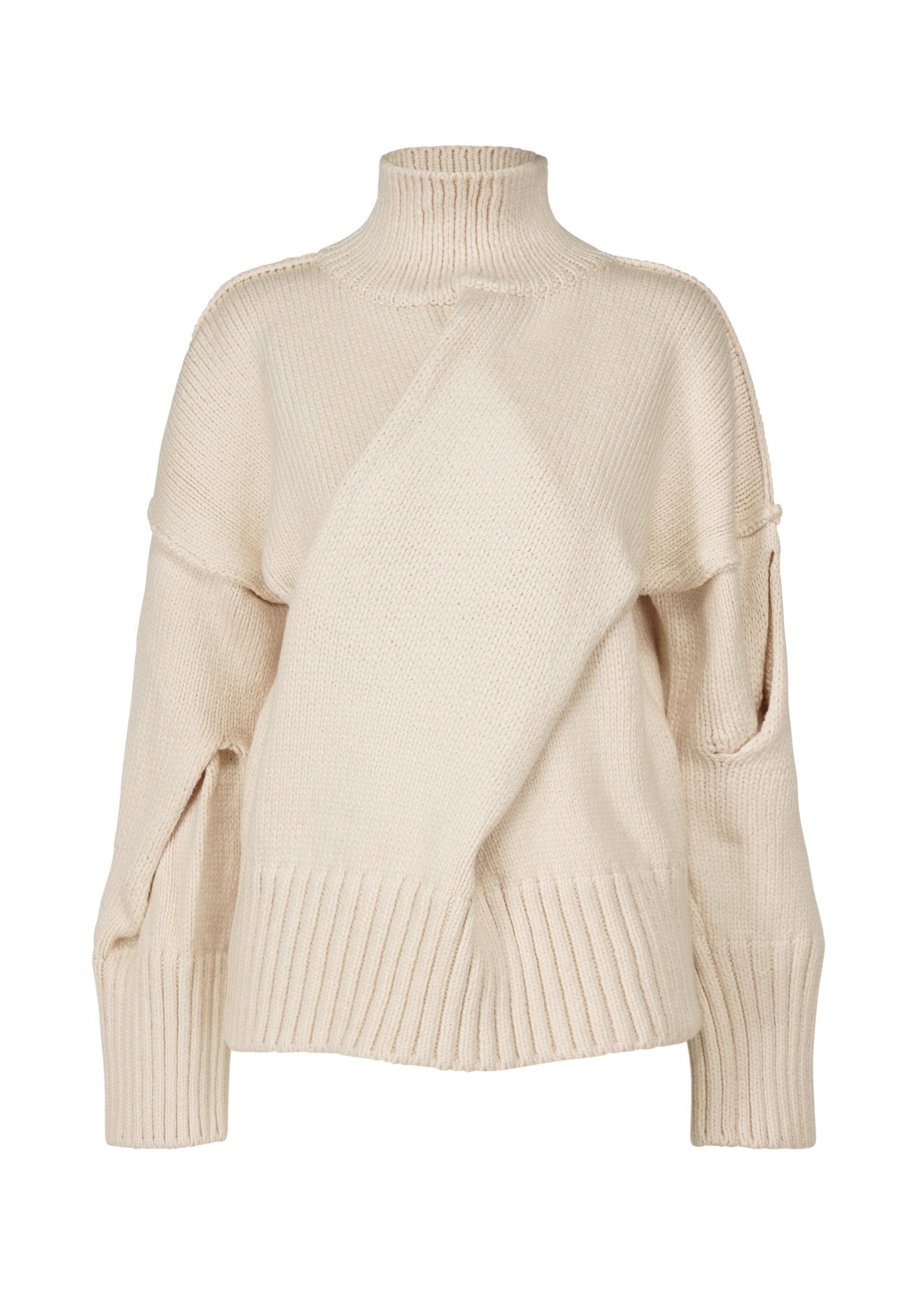 

Топ brobdingnag knit Issey Miyake, белый