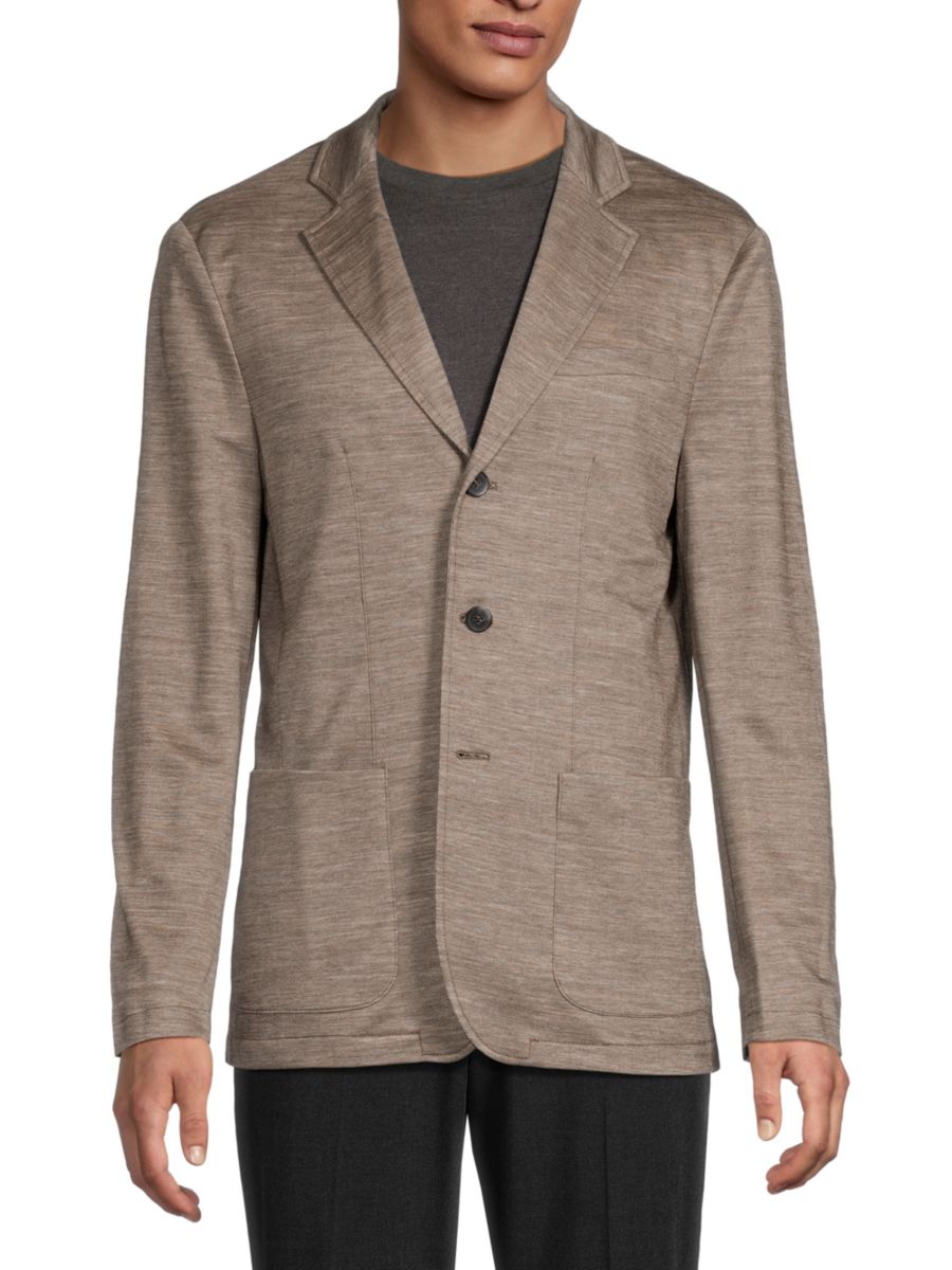 

Спортивное пальто с современным кроем и трикотажным воротником Emanuel Berg, цвет Medium Brown, Коричневый, Спортивное пальто с современным кроем и трикотажным воротником Emanuel Berg, цвет Medium Brown