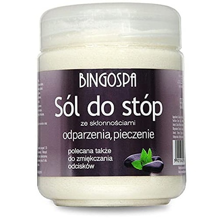 

BINGOSPA Соль для ног для чувствительной и склонной к волдырям кожи 550г