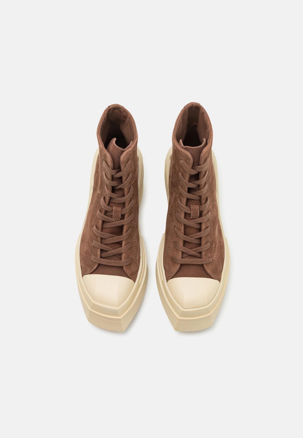Ботильоны на платформе CHUCK 70 DE LUXE WEDGE COFFEE BREAK Converse, коричневый