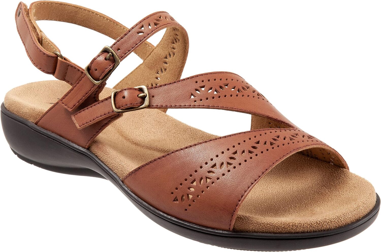 

Сандалии Trotters Razzi, цвет Luggage Leather