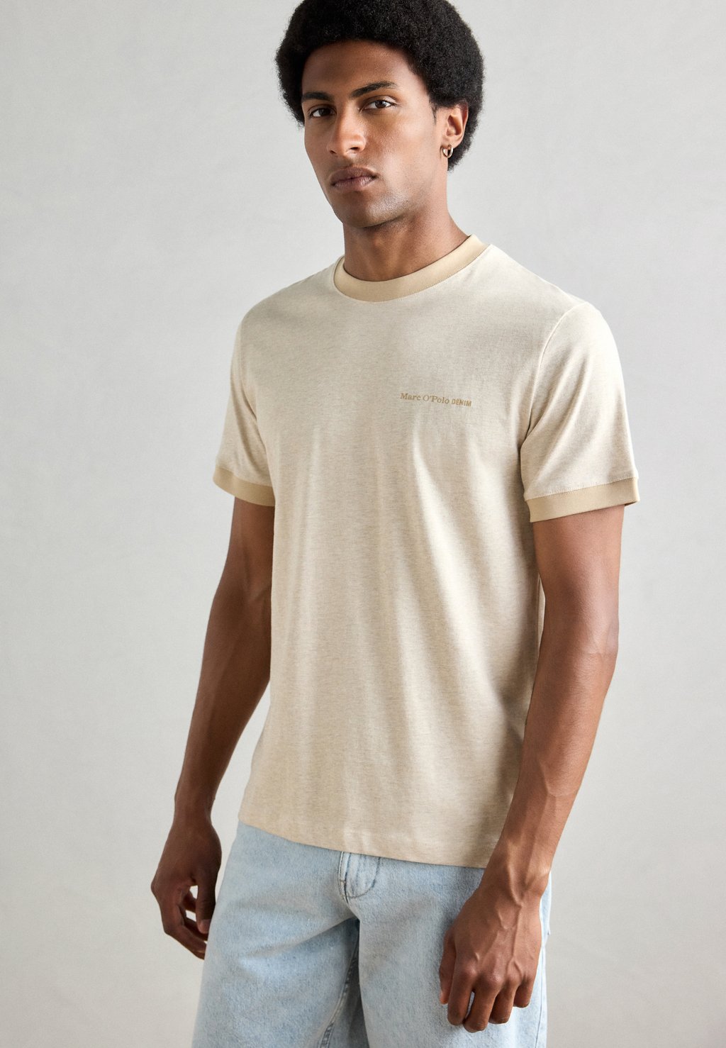 

Базовая футболка LOGO Marc O'Polo DENIM, бежевый