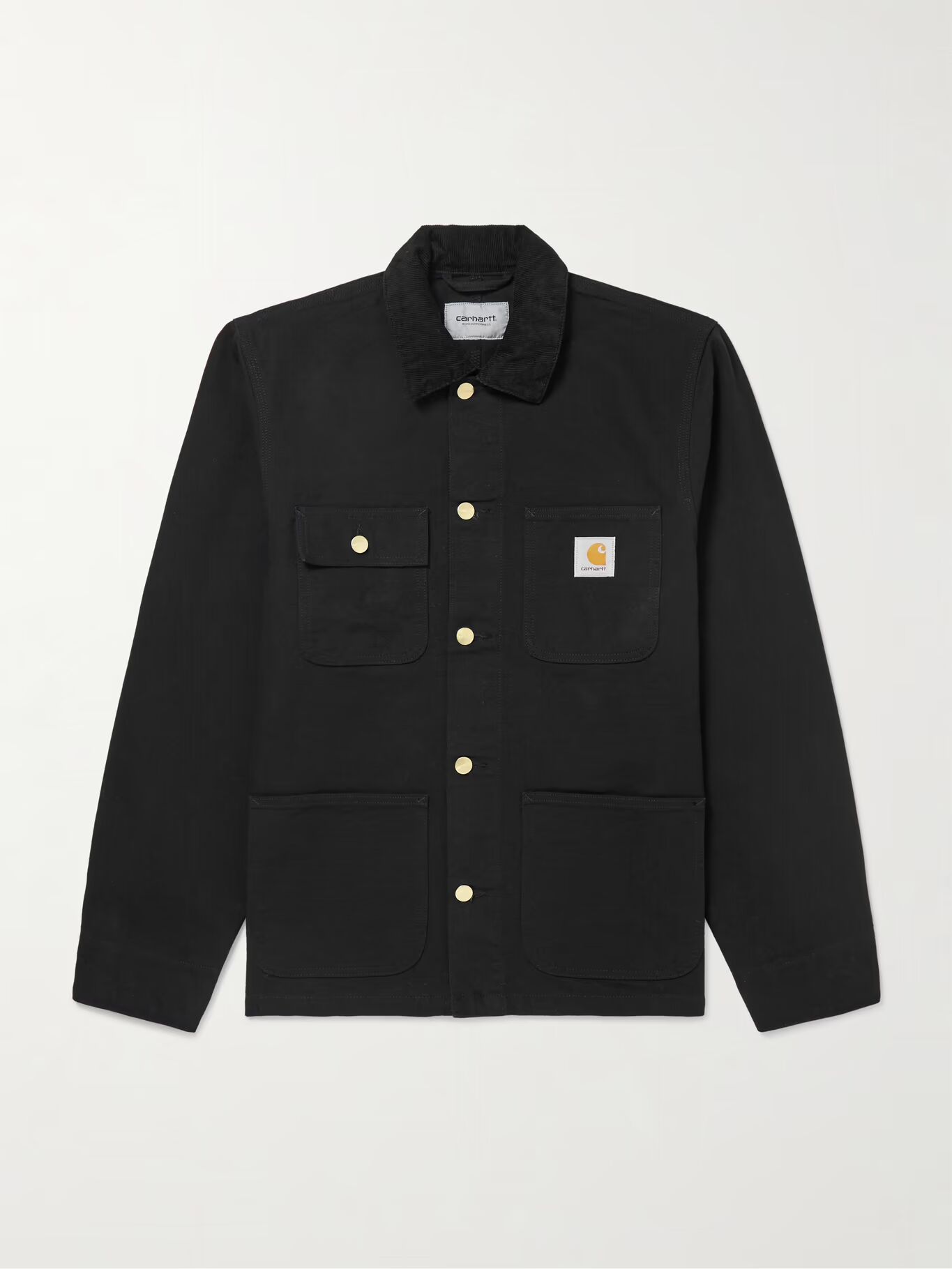 

Куртка Michigan Corduroy из органического хлопка и парусины CARHARTT WIP, черный