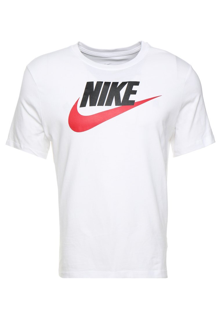Футболка с принтом TEE ICON FUTURA UNISEX Nike Sportswear, цвет white/black/university red — фото 4