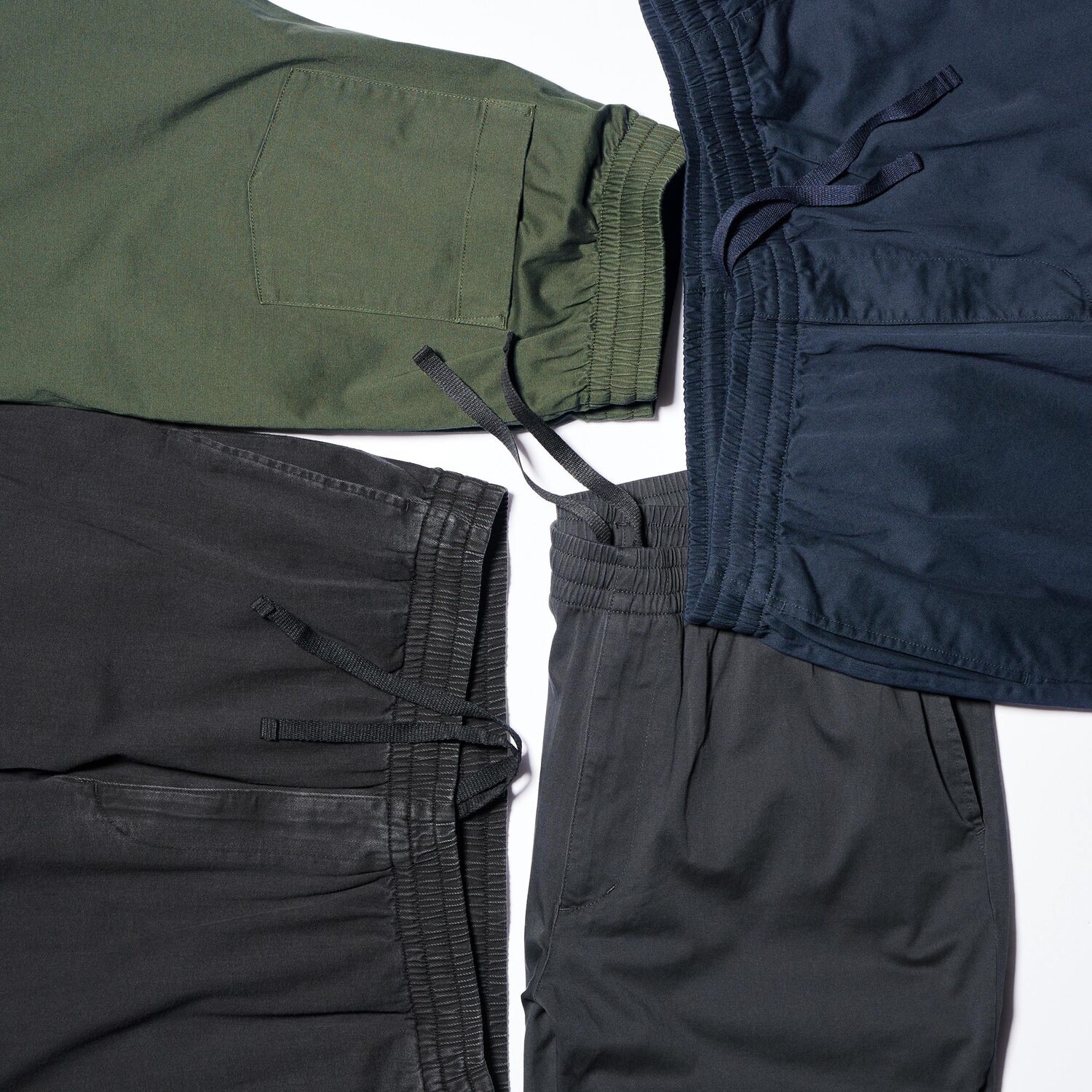 Брюки UNIQLO Relaxed джинсовые, синий — фото 4