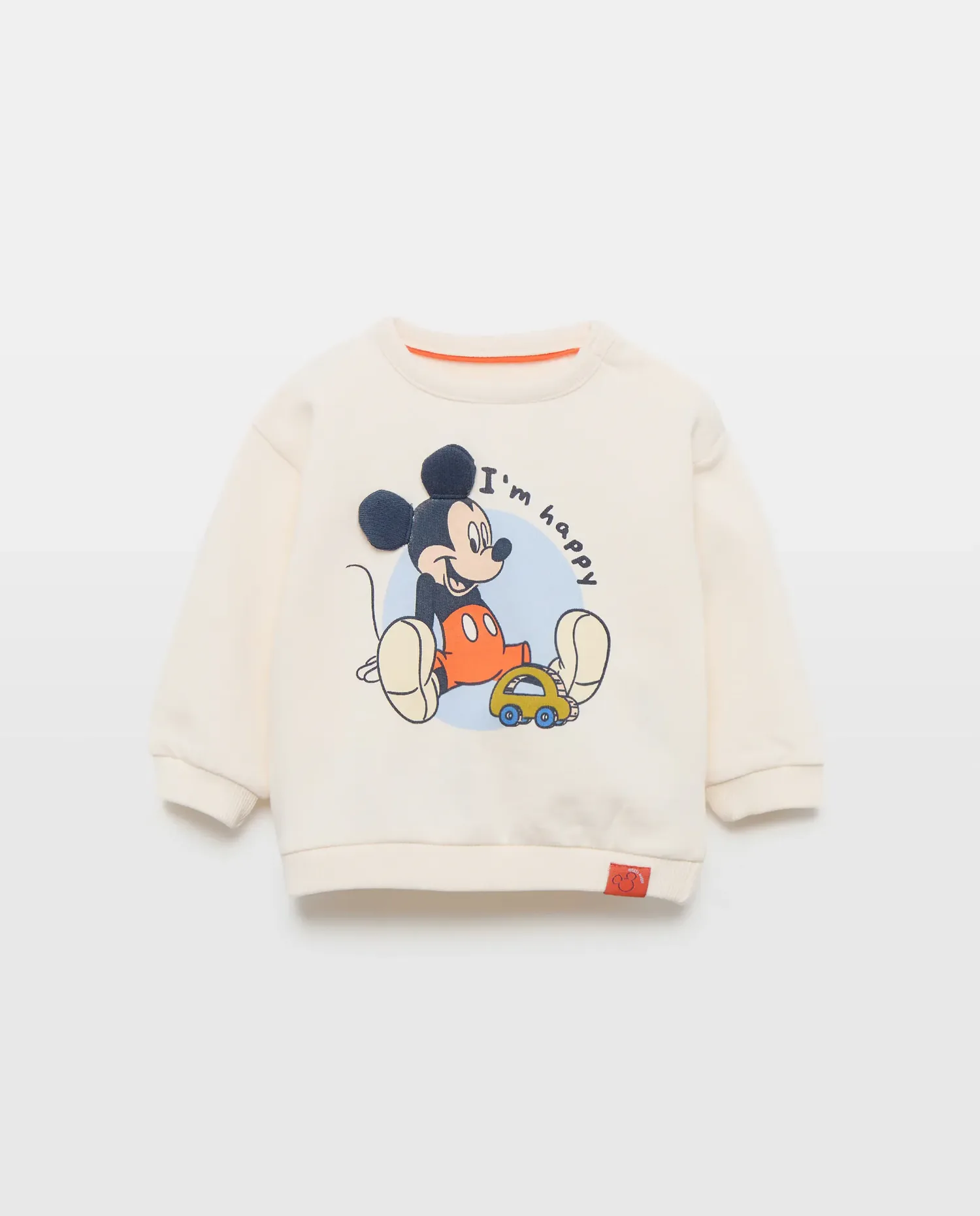 Толстовка на молнии без капюшона с лицензией MICKEY для детей Baby El Corte Inglés, 120 Crudo