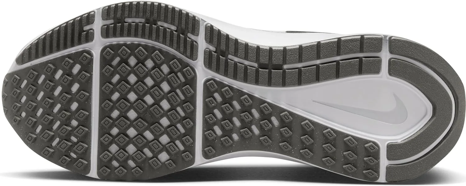 Мужские кроссовки Nike Air Zoom Structure 25, белый/черный/серый — фото 2