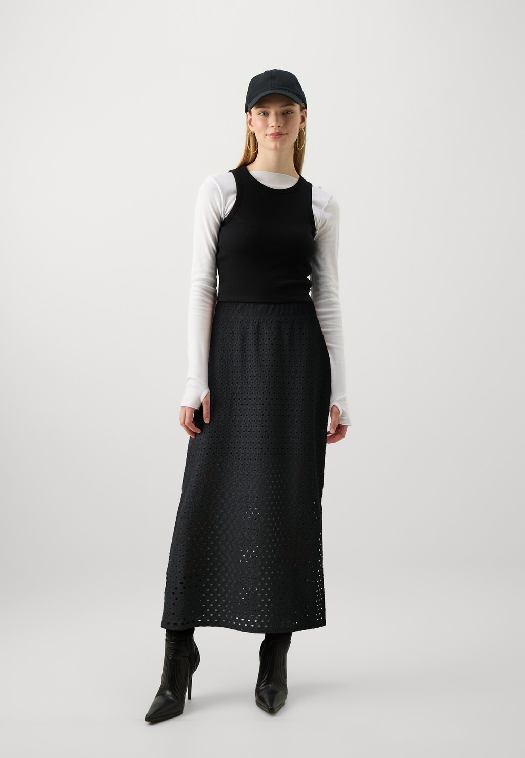 

Юбка-карандаш ONLMADELINE MIDI SKIRT ONLY, черный