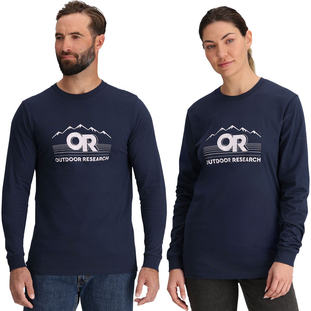 

Футболка с длинным рукавом Advocate Outdoor Research, синий