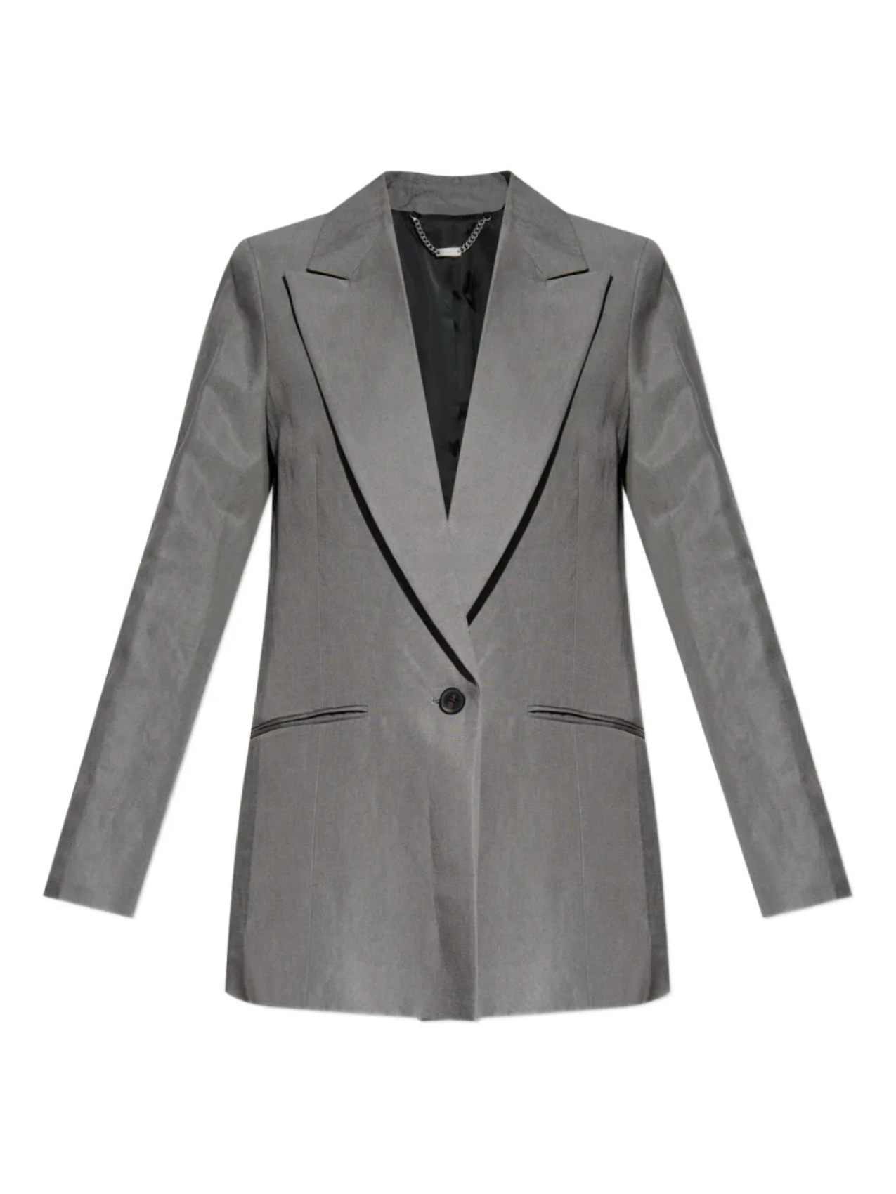

AllSaints пиджак строгого кроя, серый