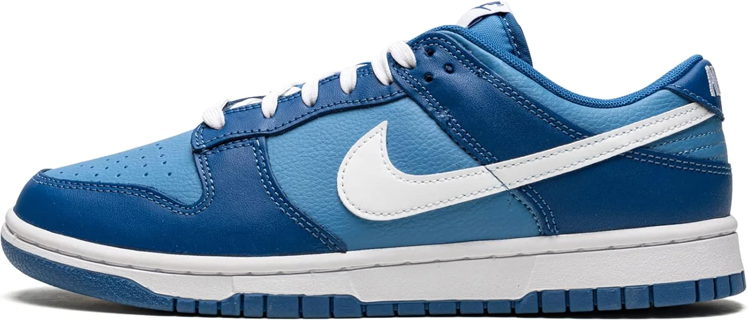 Кроссовки мужские Nike Dunk Low, White University Red Gum Yellow