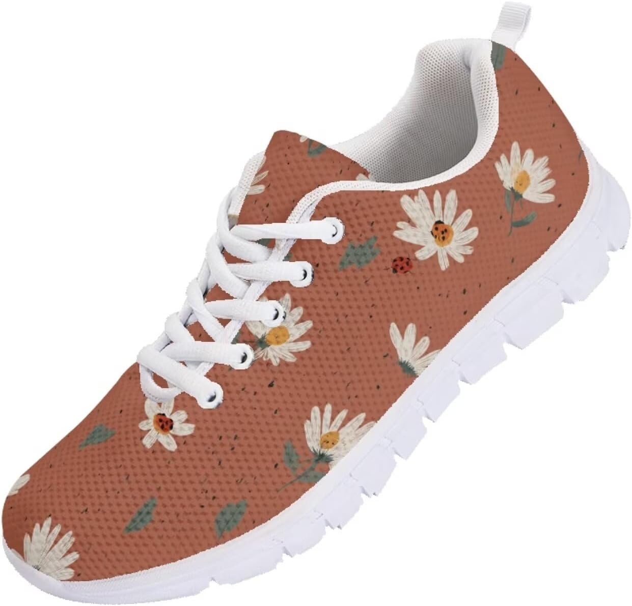 

Мужские кроссовки Funnydude Cool Print для бега и тренировок, спортивные сникерсы, легкие, дышащие, с сеткой, Daisy