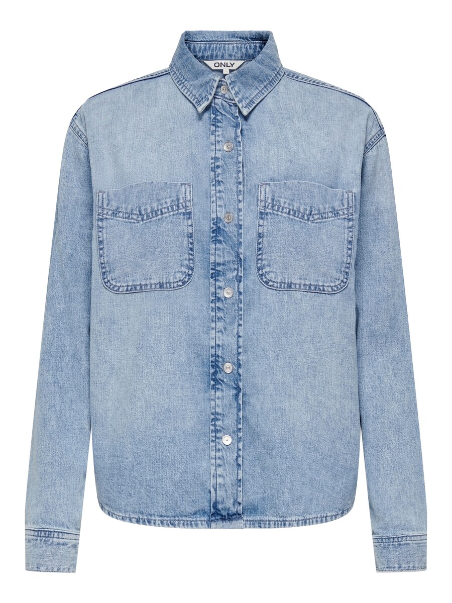

Блузка ONLY Blouse ONLCATANIA, синий деним