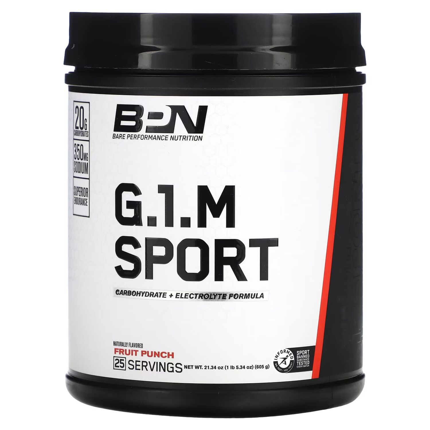 

G.1.M Sport, Фруктовый пунш, 1 фунт (605 г) Bpn