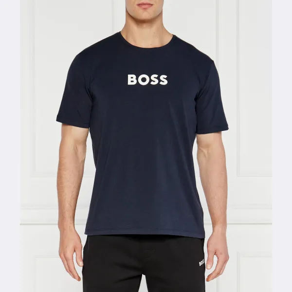 

Футболка Easy T-Shirt стандартного кроя Boss, синий