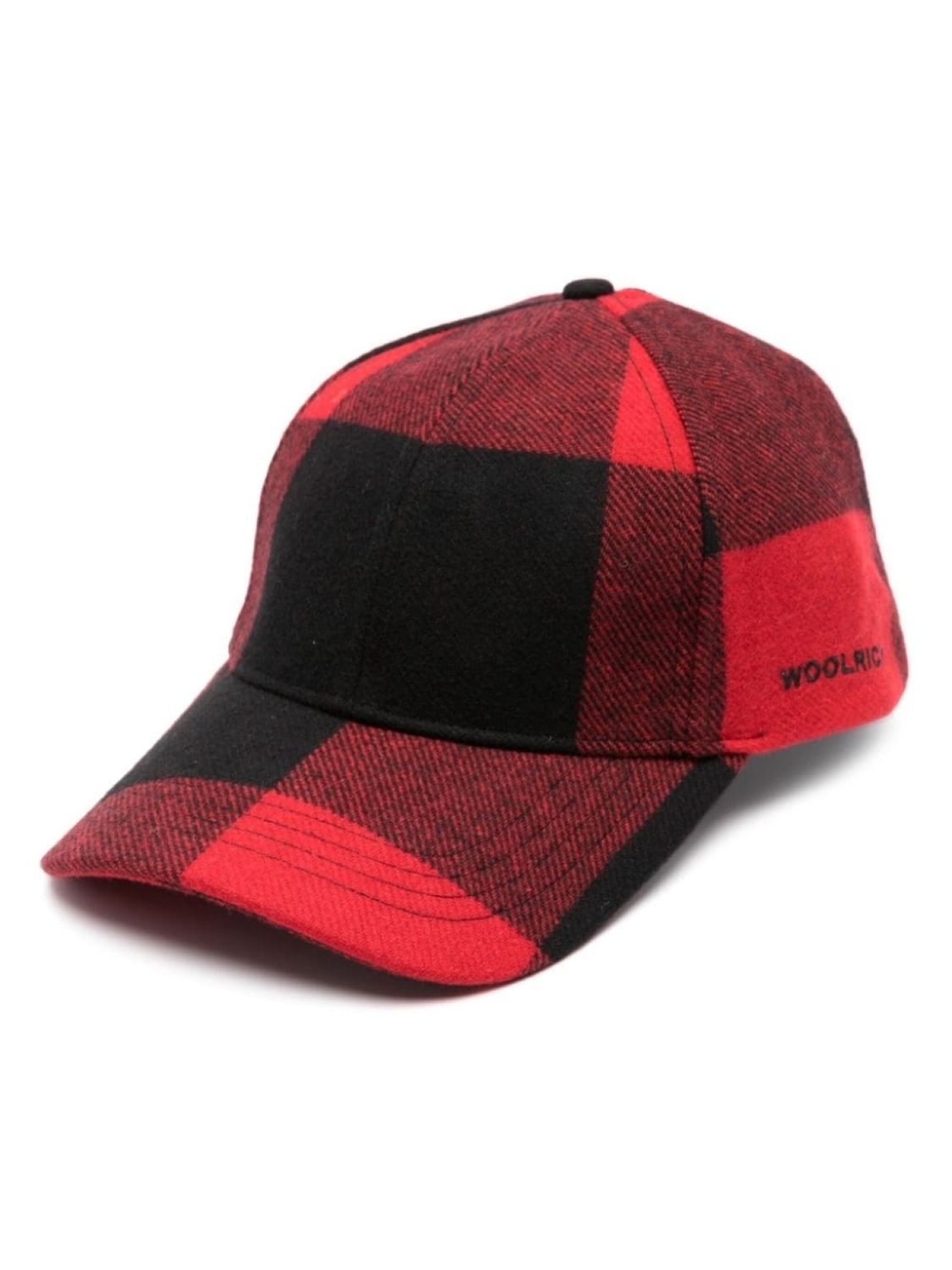 

Бейсболка с узором Buffalo Check Woolrich, красный