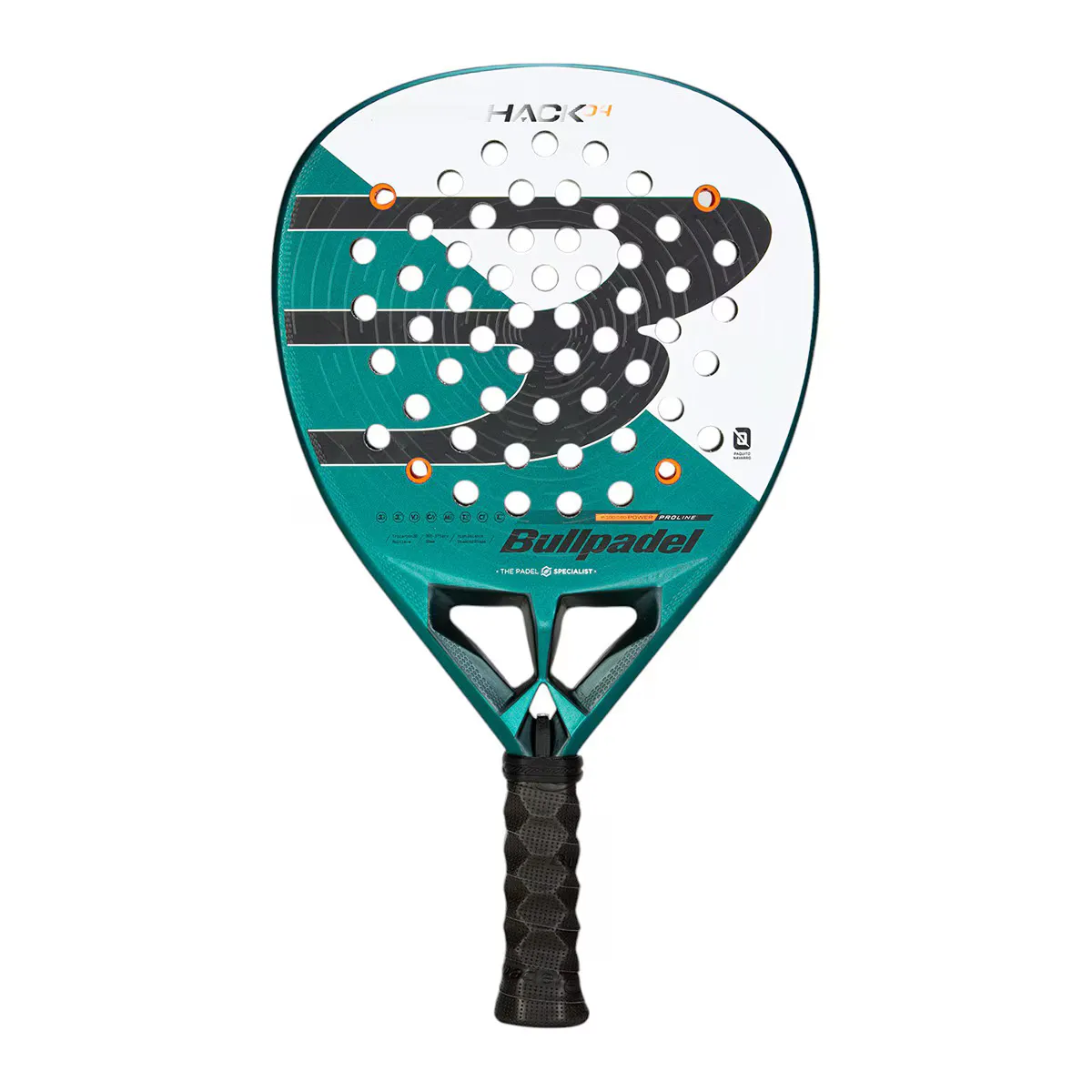 

Мужская ракетка для падела Hack 04 25 Bullpadel, цвет default