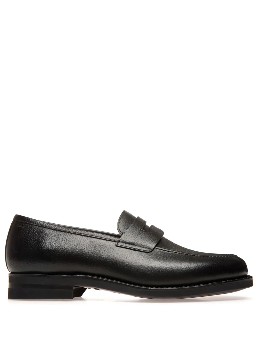 

Лоферы из зернистой кожи Bally, черный