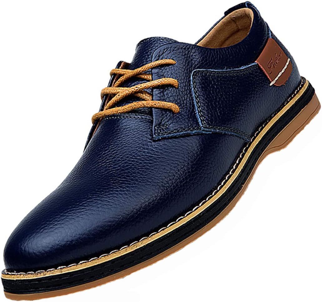 

Мужские туфли TSIODFO черного и коричневого цвета из натуральной коровьей кожи, оксфорды, деловые повседневные туфли