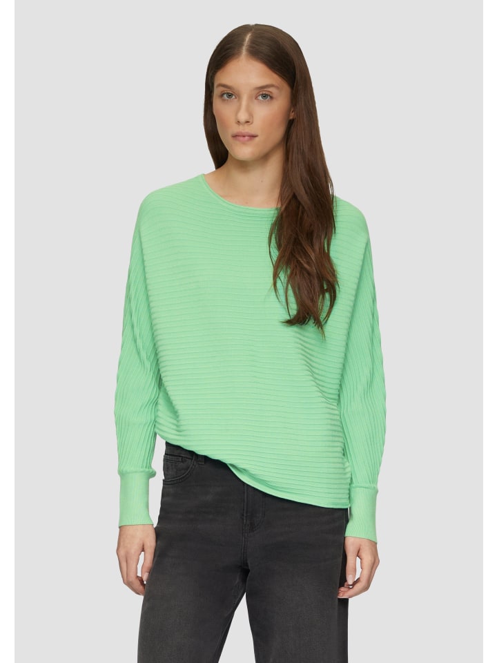 

Пуловер s.Oliver Strickpullover langarm, зеленый