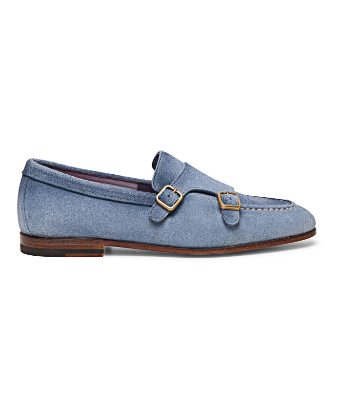 

Лоферы Santoni, синий