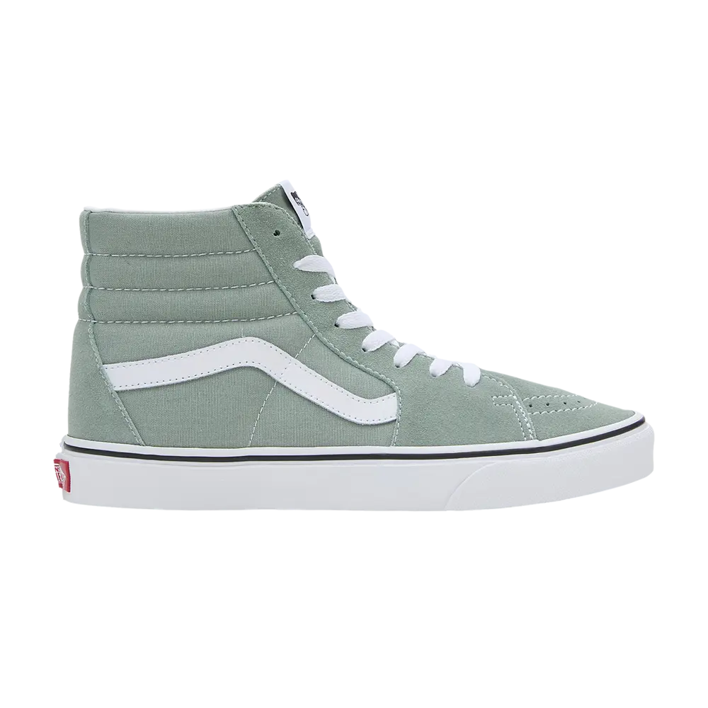 

Ботинки Sk8-Hi Vans, зеленый