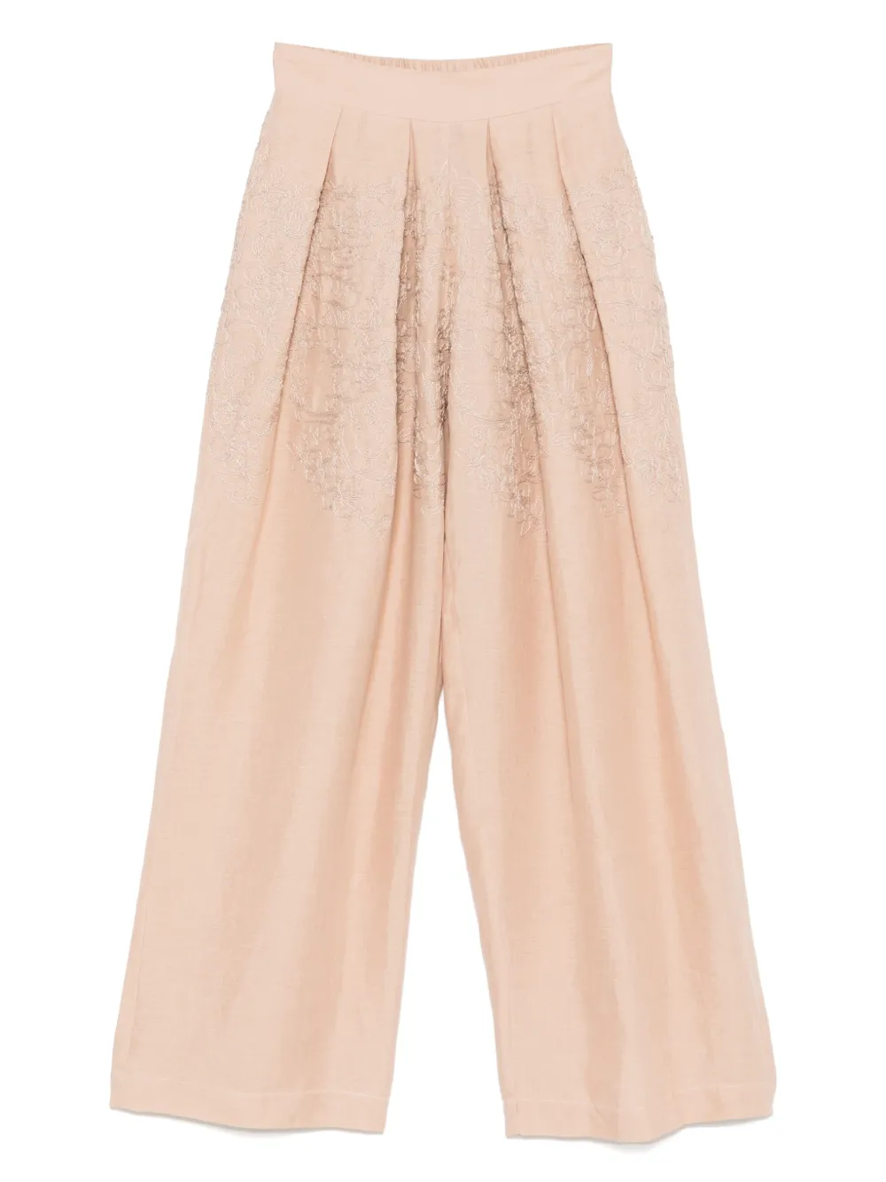 

Плиссированные брюки Ermanno Scervino, нейтральный