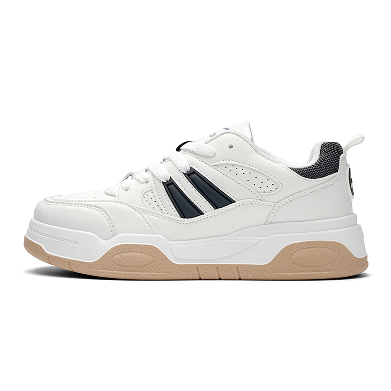 

Кроссовки WARRIOR Skateboarding Shoes Men Low-top Gray, белый/серый