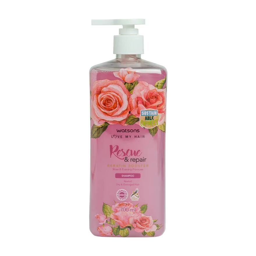 

Watsons Шампунь Rose Evening Primrose 700мл, Pink