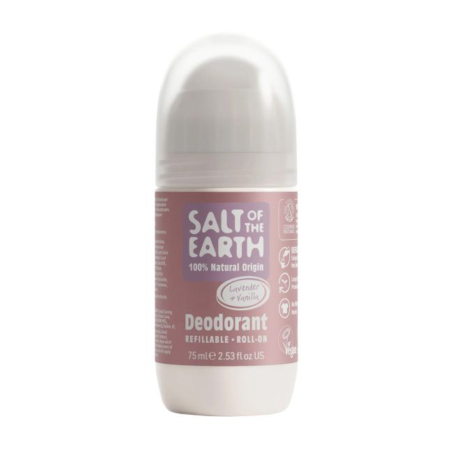 

Дезодорант шариковый многоразового использования Salt Of The Earth, 75 мл