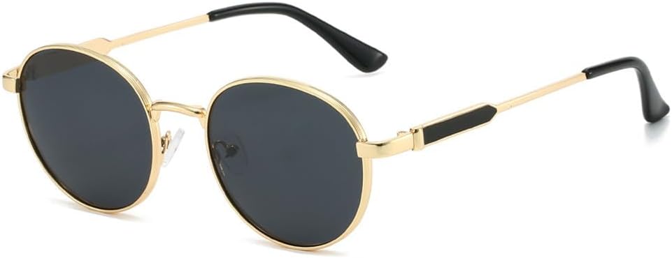 

Солнцезащитные очки UV400 с защитой от УФ-излучения — круглые, металлические, в стиле панк, с градиентным переходом цвета, подходят для женщин и мужчин, для бега и занятий спортом на открытом воздухе UYPTK, 3792-c1