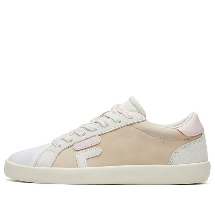 Кеды (WMNS) Fila Fusion Canvas Shoes 'Light Beige Pink', розовый