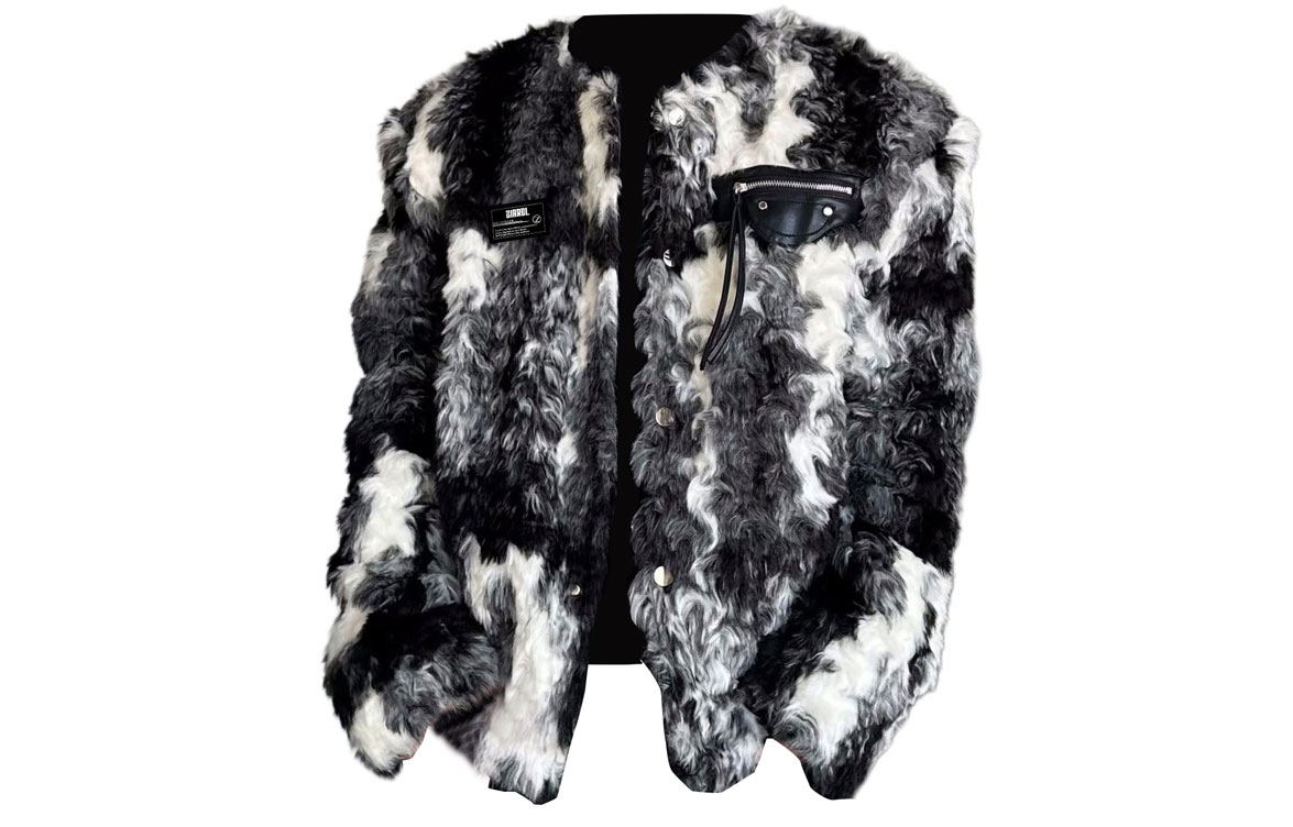 

ZIAREL Пуховик Unisex Image Color [Съемный логотип] Crew Neck Утепленный