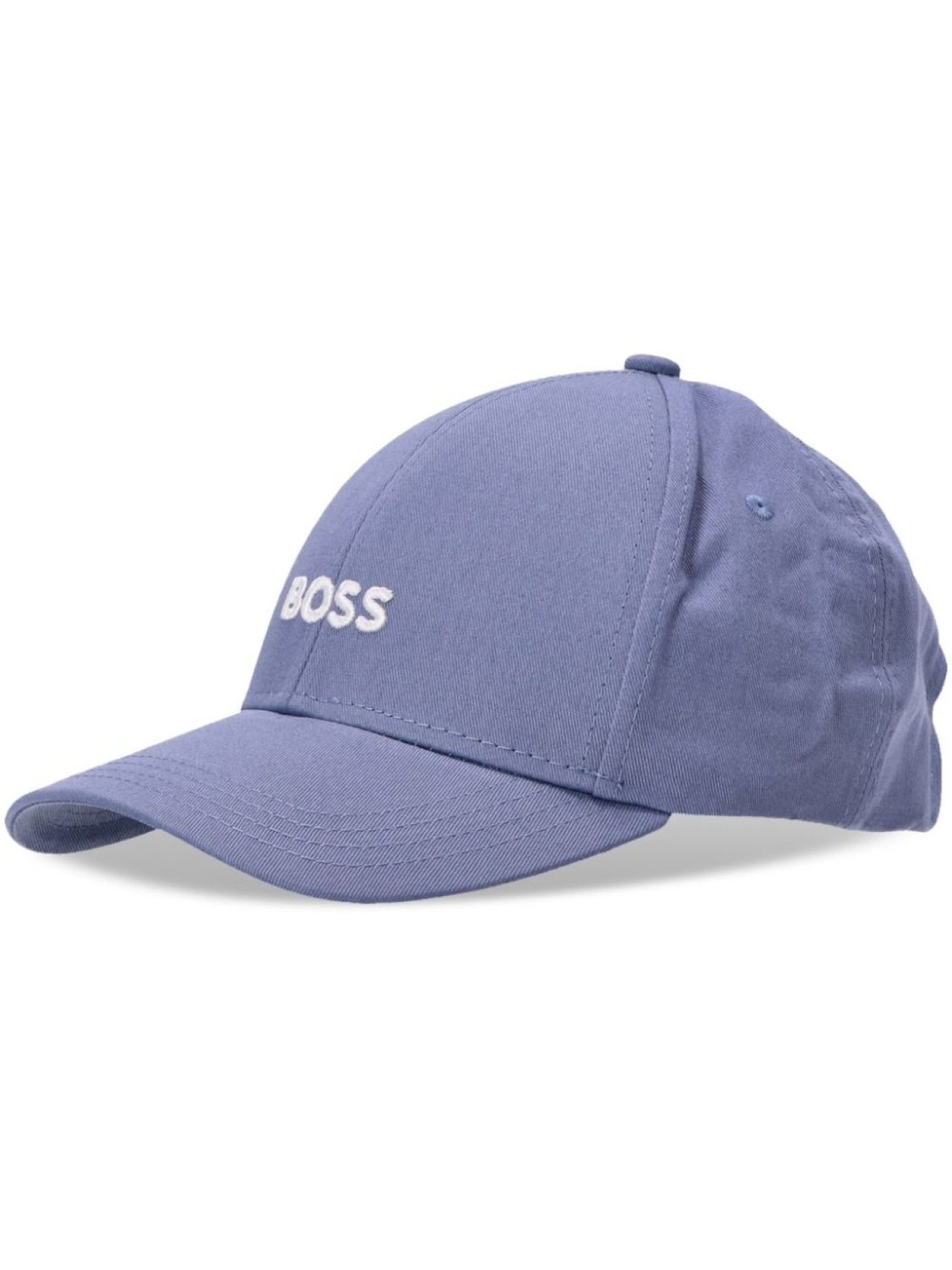 

BOSS хлопковая бейсболка с вышитым логотипом, синий