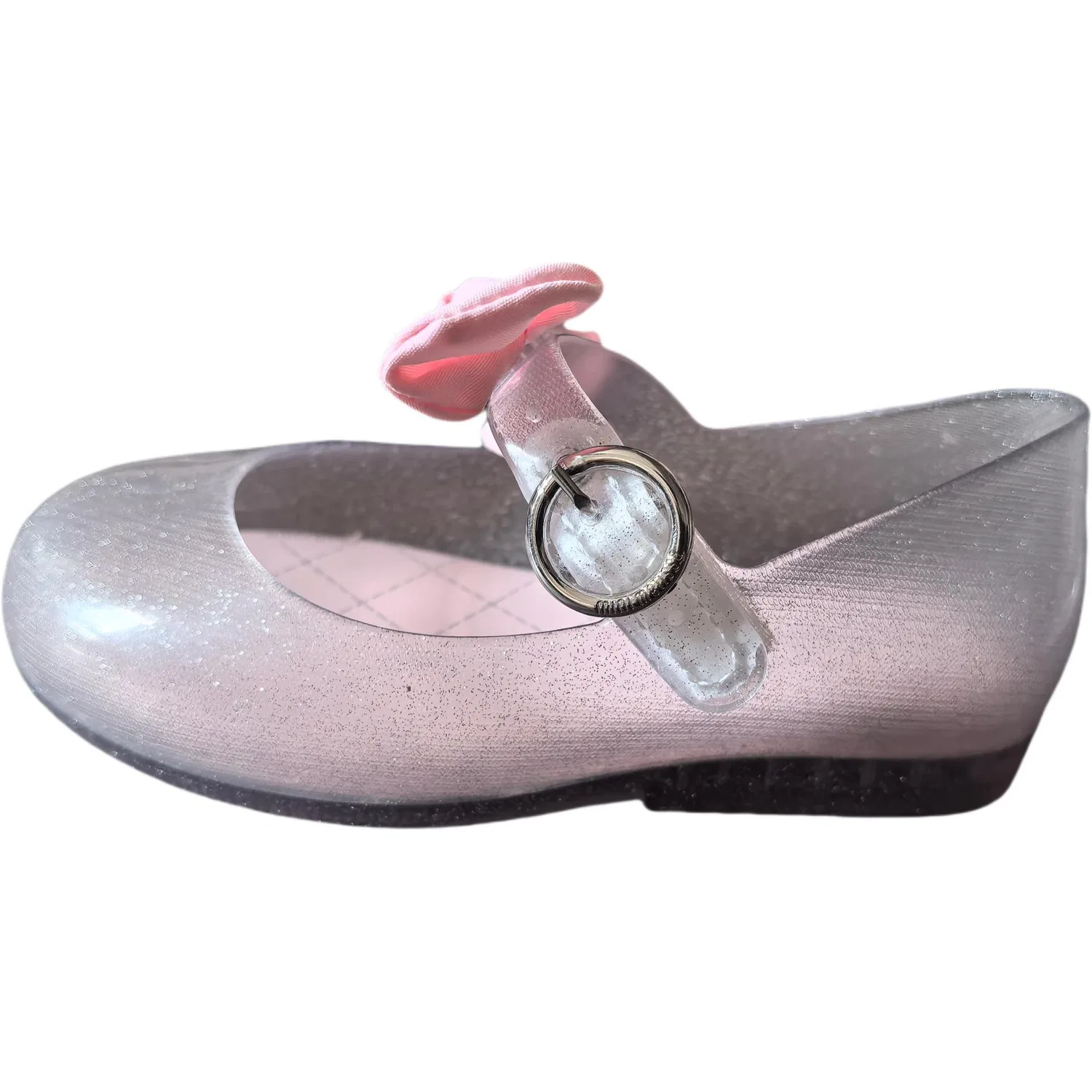 Кроссовки Melissa Low Top для малышей прозрачно-розовые