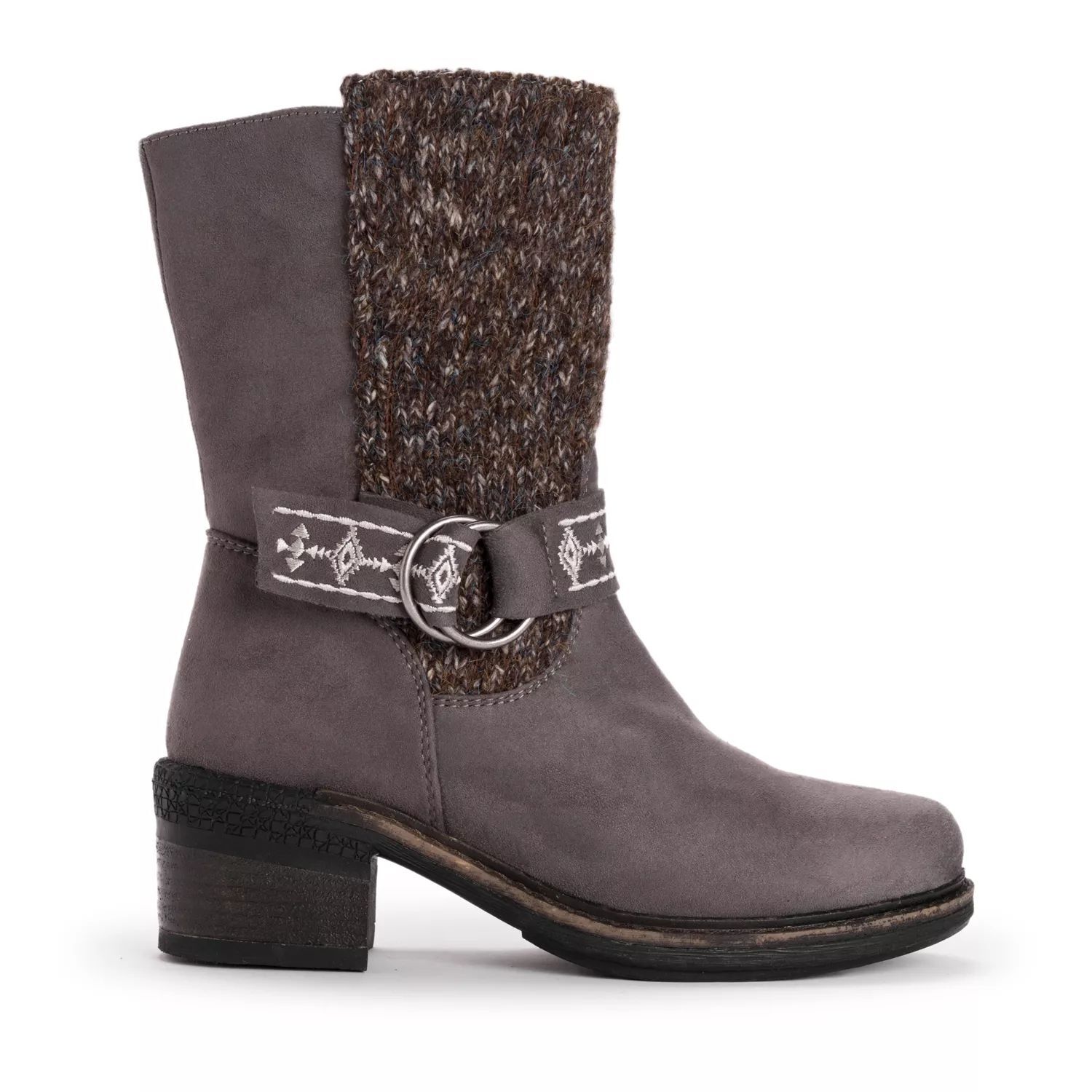 MUK LUKS Женские ботильоны Arya Alice MUK LUKS, серый
