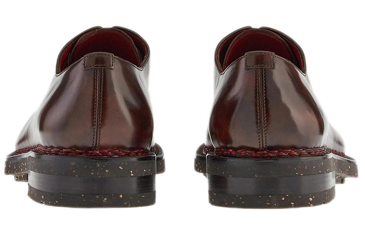 Мужские повседневные мужские низкие красные Ferragamo — фото 4