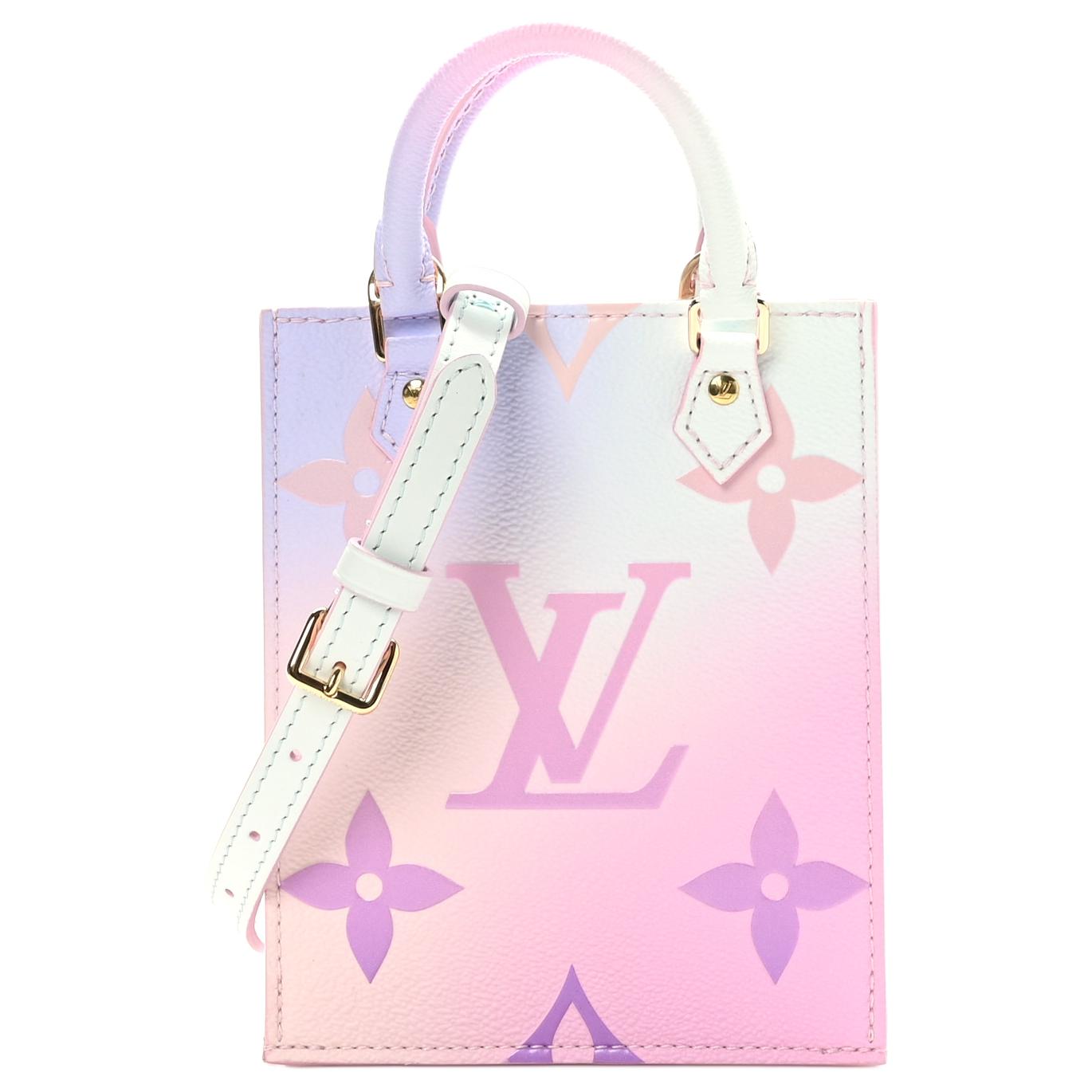 

LOUIS VUITTON Маленькая плоская сумка Восход Пастель