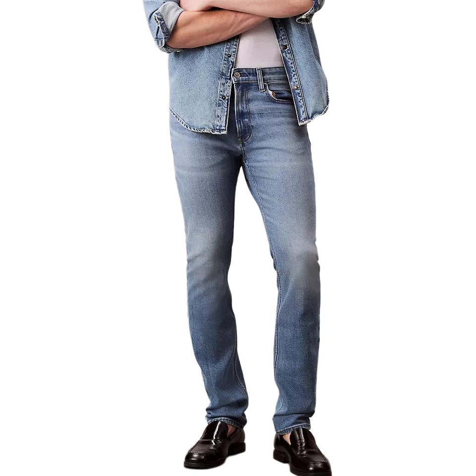 

Calvin Klein Джинсы мужские светло-голубые