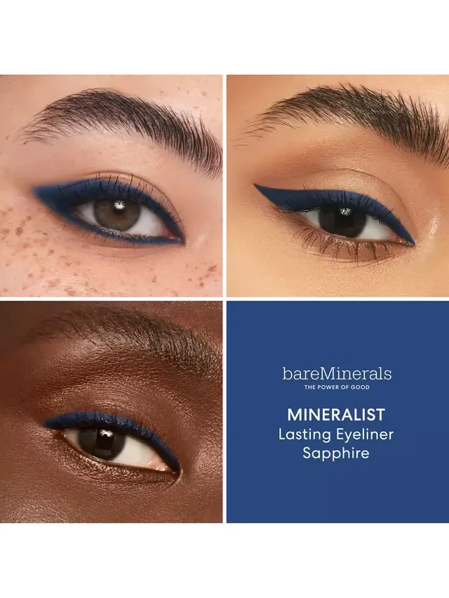 Стойкая подводка для глаз MINERALIST bareMinerals, Sapphire — фото 4