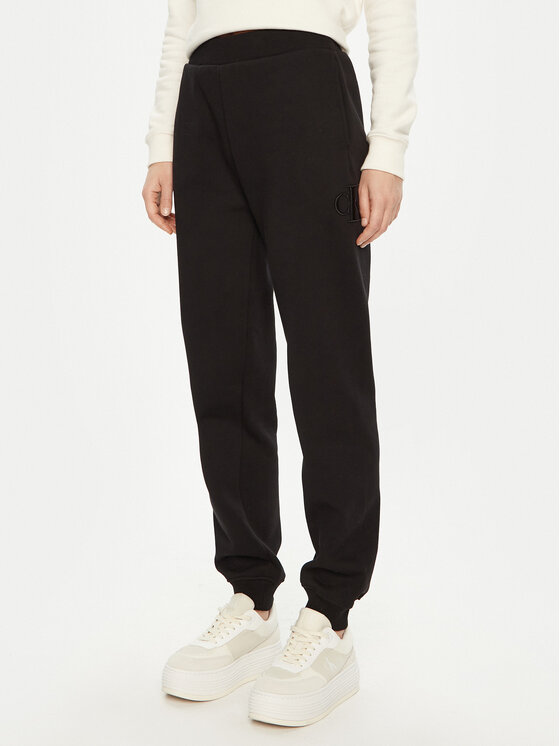 

Свободные спортивные штаны Raised J20J224841 Calvin Klein Jeans, черный