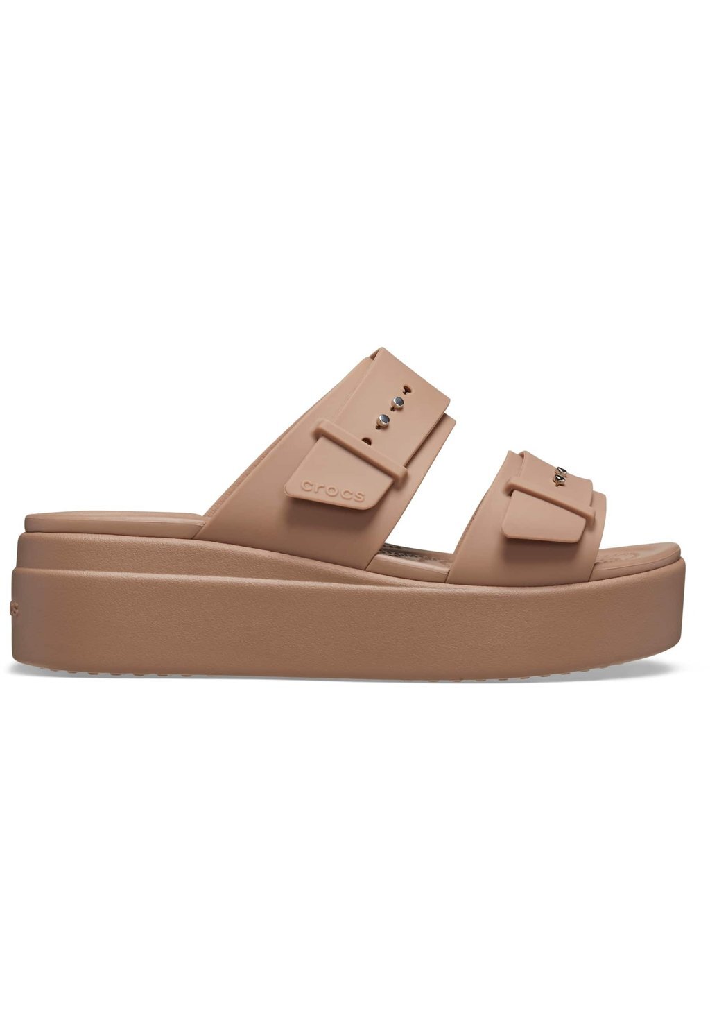 

Мюли без каблуков BROOKLYN LOWWDG W Crocs, цвет latte