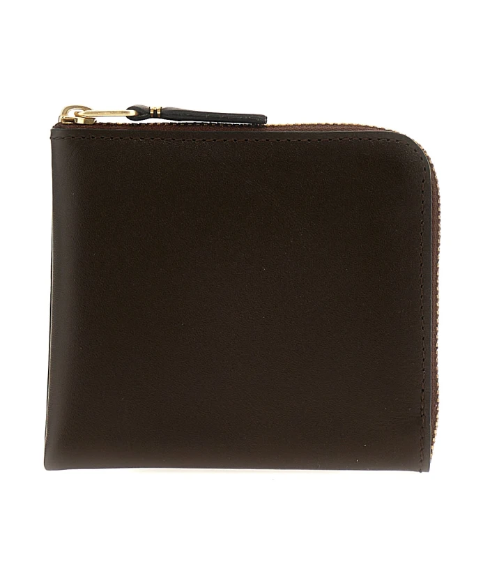 

Небольшой кожаный кошелек Comme Des Garã§Ons, коричневый