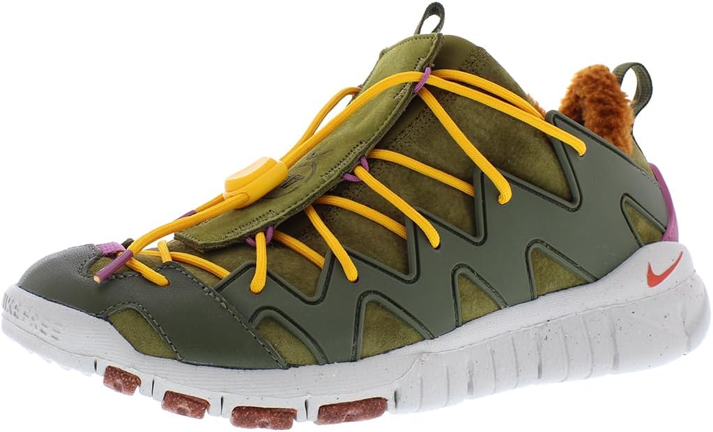 

Унисекс кроссовки Nike Free Crater Trail Boot N7, красный/оливковый