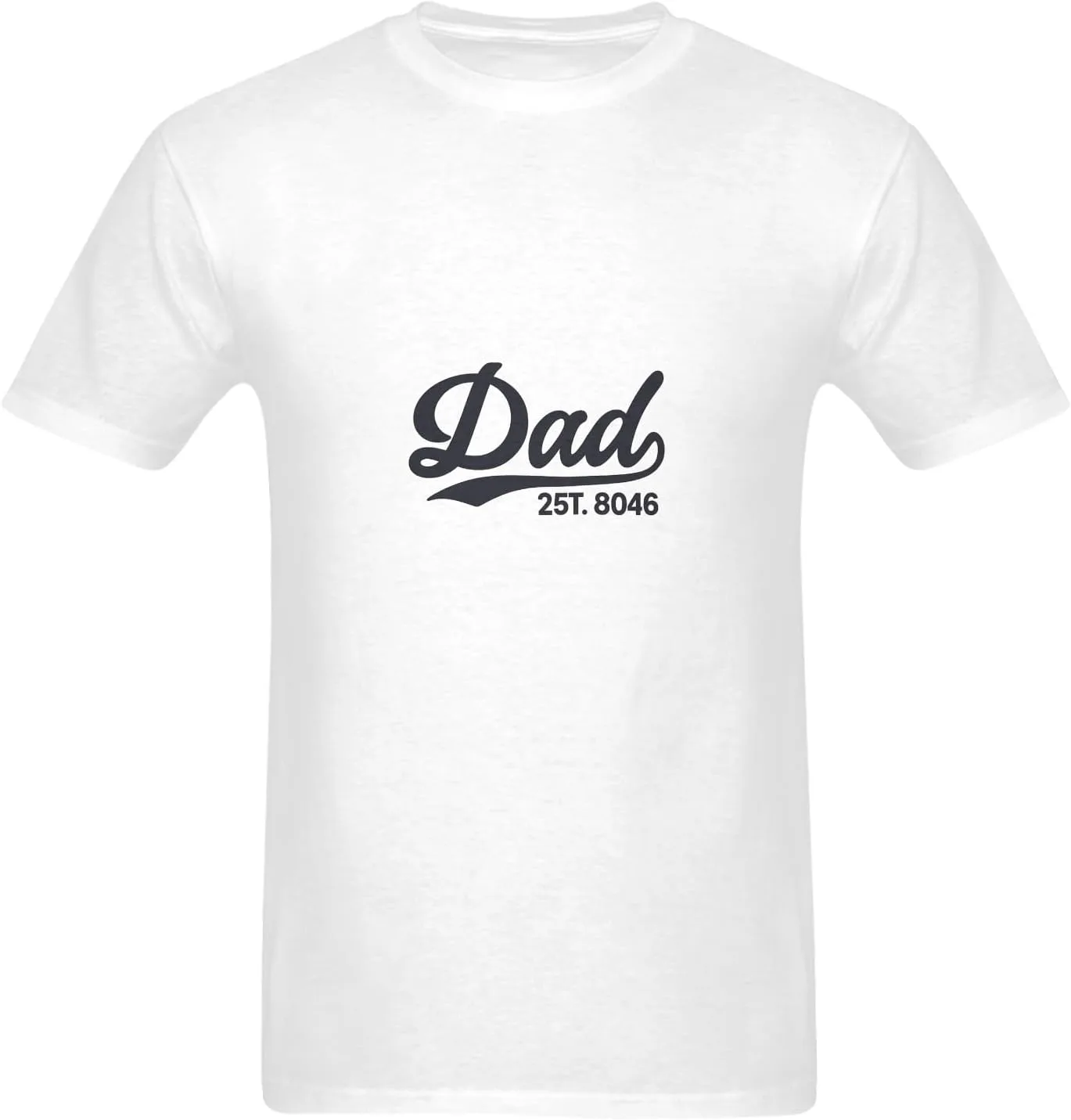 

Футболка мужская с коротким рукавом Dad Established 2026, принт, летняя PURRINI