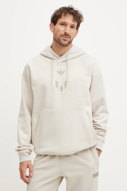 

Толстовка MESSI HOODIE Adidas Originals, бежевый