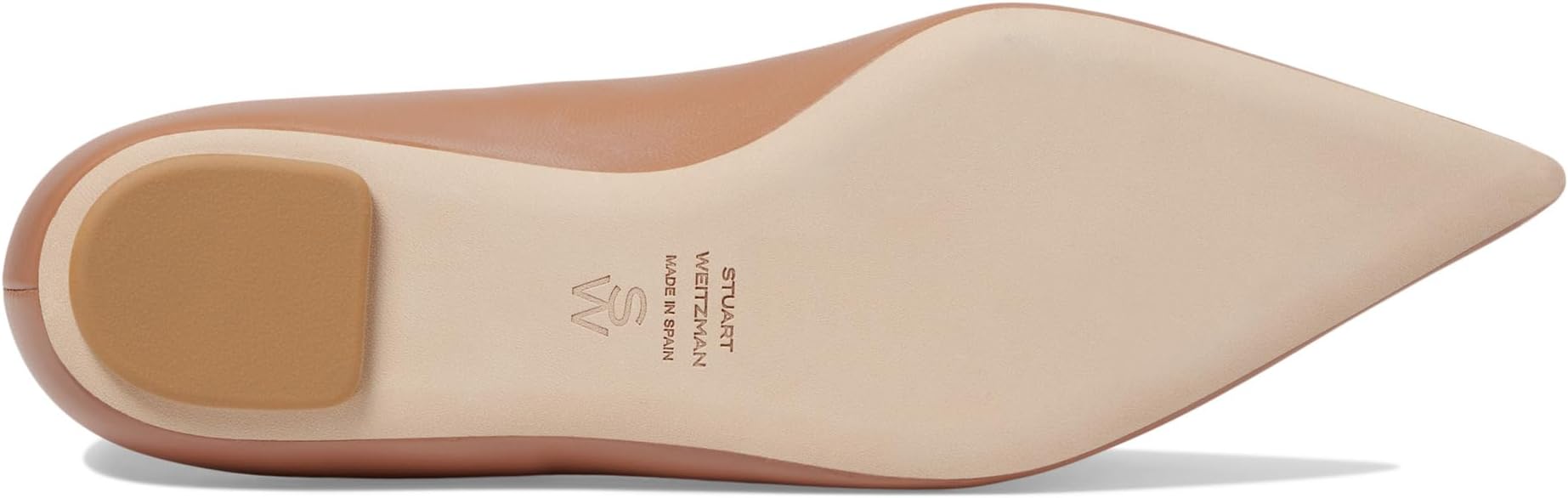 Балетки Stuart Weitzman Lina Flat, желто-коричневый — фото 3